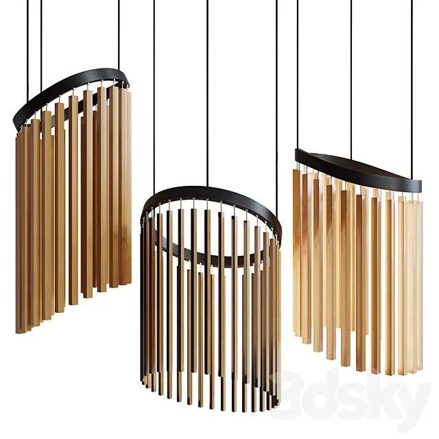 Stickbulb chime 3D Model Stickbulb chime 3D Model