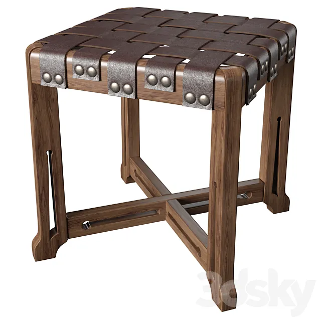 Stickley little treasures stool 3DModel