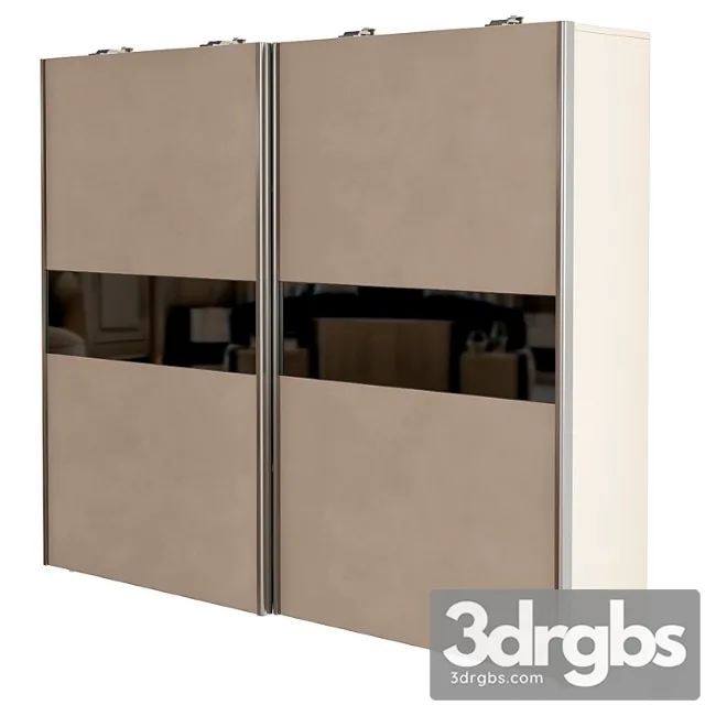 Stile moderno wardrobe 3D Model Download