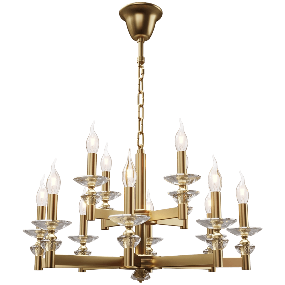 Stilfort – Chandelier Albert 1048-12Р 3D Model Stilfort – Chandelier Albert 1048-12Р 3D Model