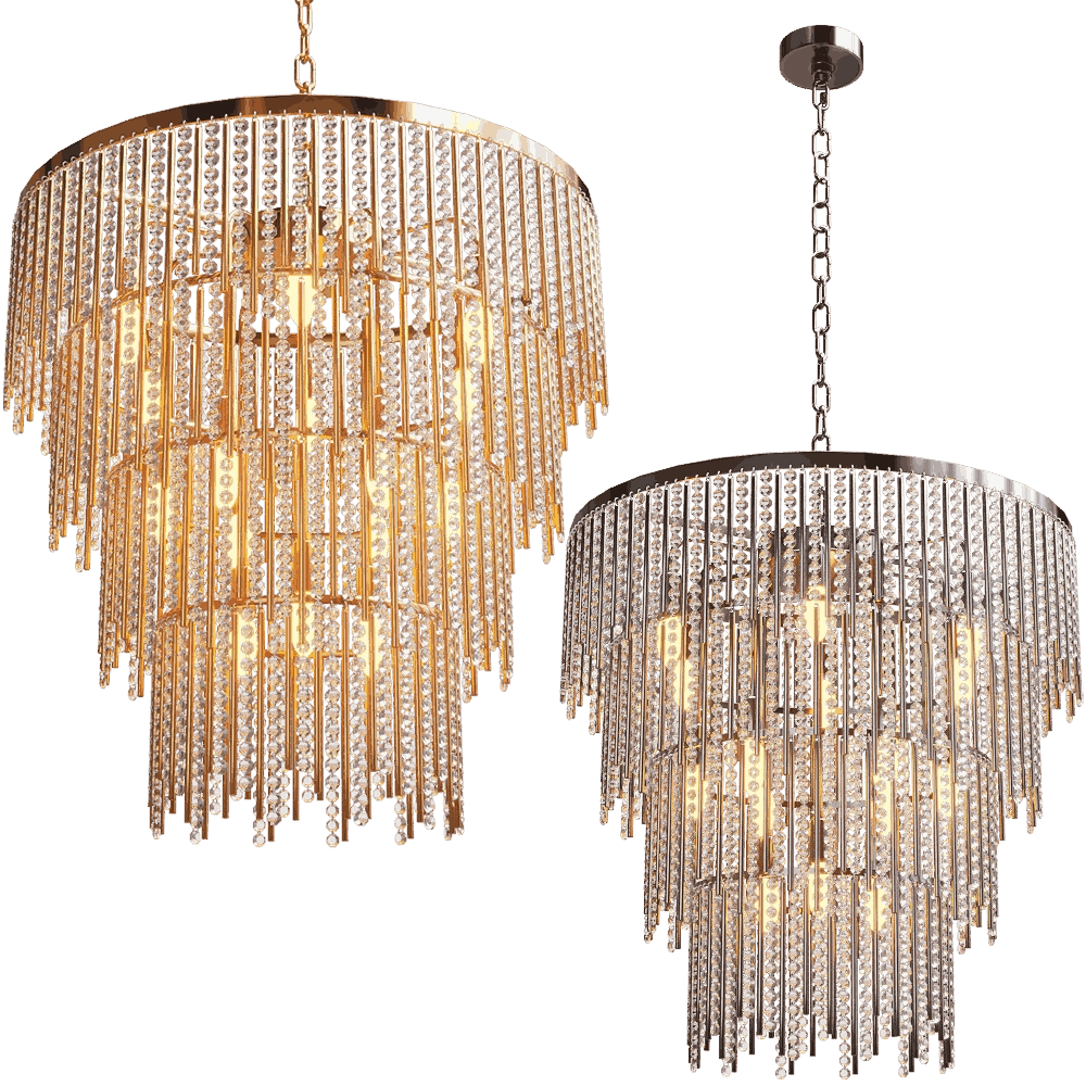 Stilfort – Chandelier Grandex 2145-15P 3D Model Stilfort – Chandelier Grandex 2145-15P 3D Model
