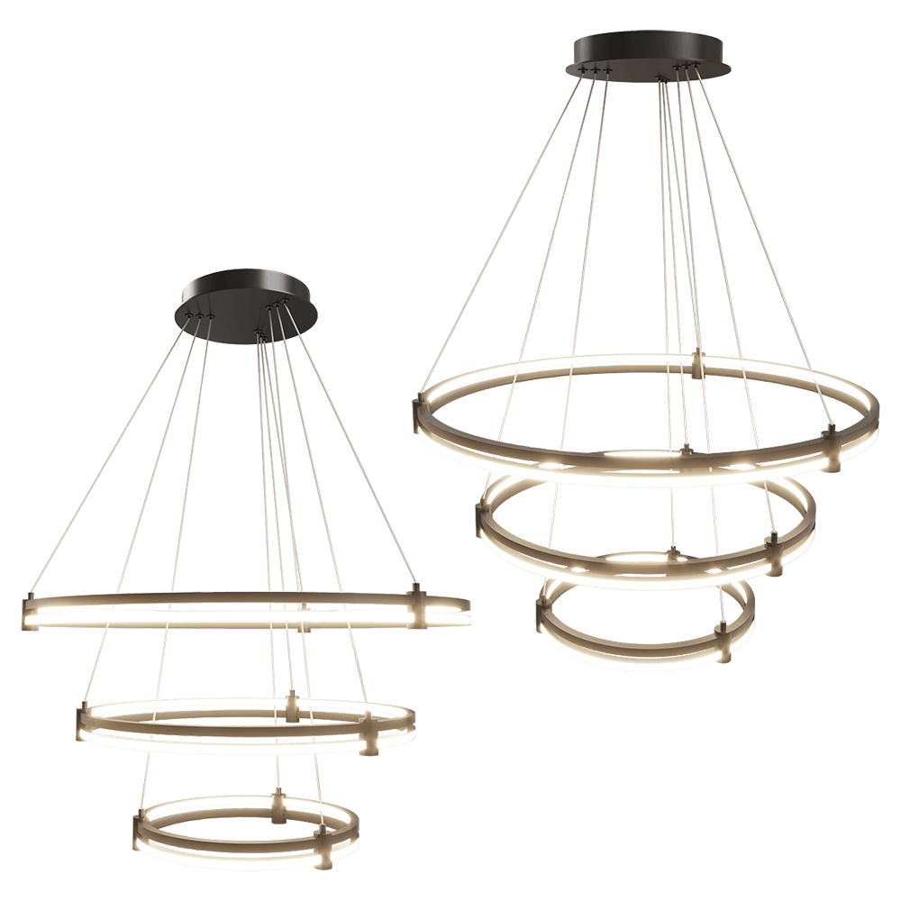Stilfort – Pendant lamp Tooring 4006-02-03P 3D Model