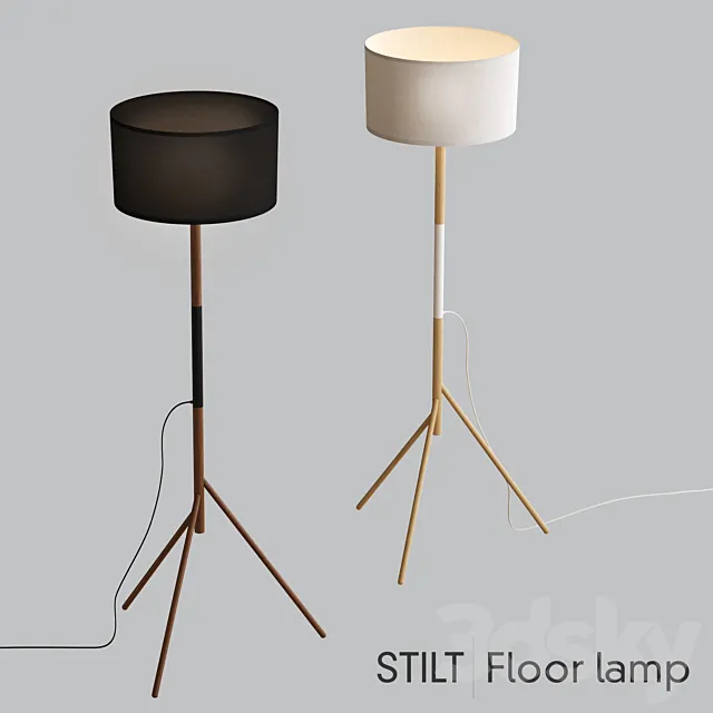 Stilt Floor lamp 3DModel Stilt Floor lamp 3DModel