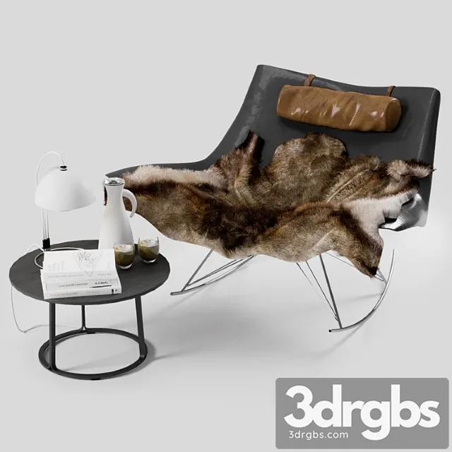 Stingray chair 3D Model Download
