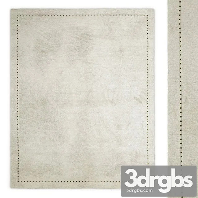 Stitch rug by giorgetti 3D Model Download