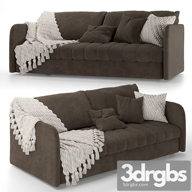 Stitch sofa kara mann knitted plaid 2 3D Model Download Stitch sofa kara mann knitted plaid 2 3D Model Download