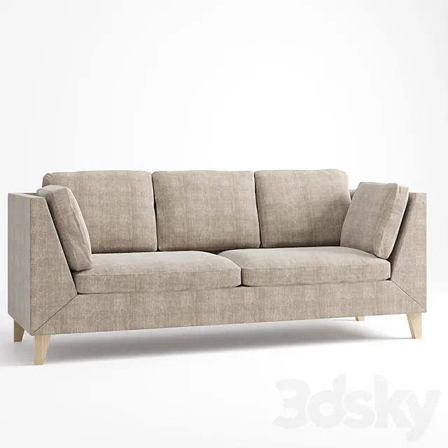 Stockholm sofa 3D Model Stockholm sofa 3D Model