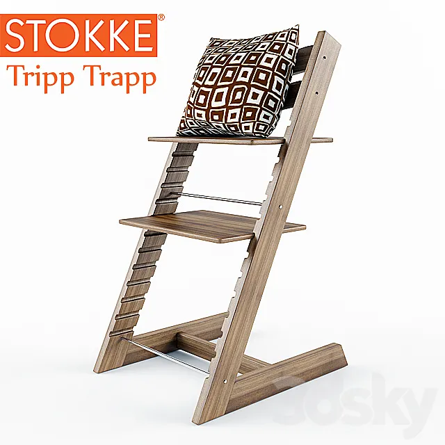 Stokke _ Tripp Trapp 3D Model Stokke _ Tripp Trapp 3D Model