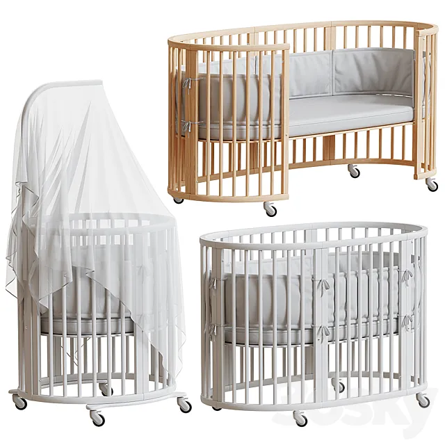 Stokke children’s bed 3D Model Stokke children’s bed 3D Model