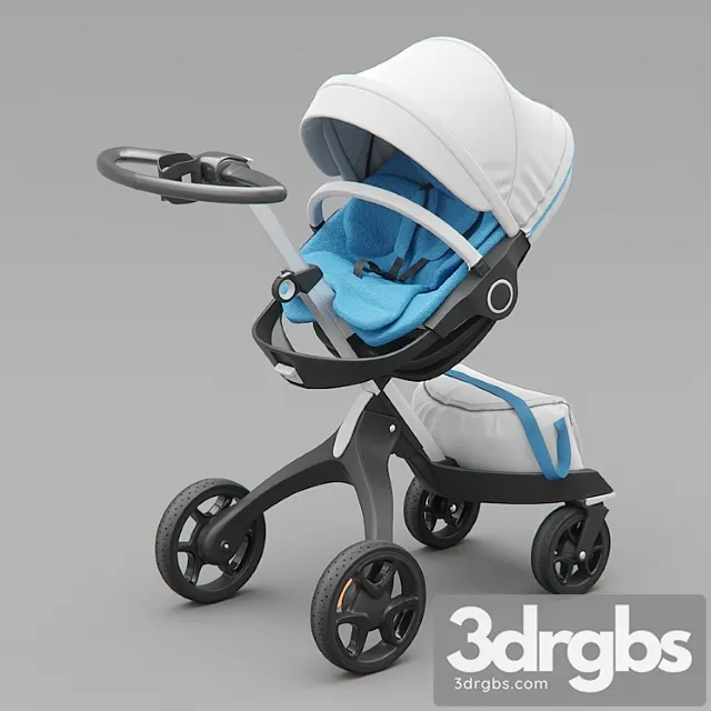 Stokke Xplory Stroller 3D Model Download
