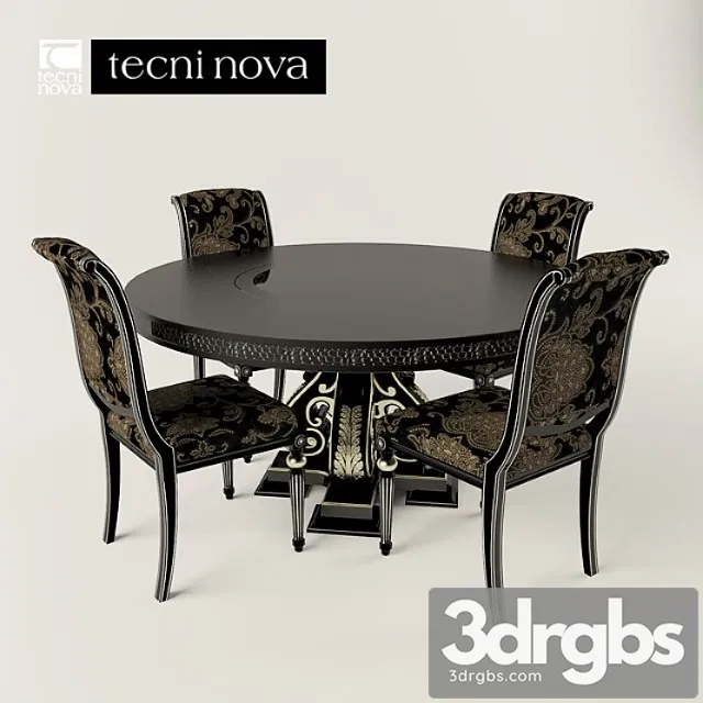 Stol I Stul Tecni Nova 3D Model Download