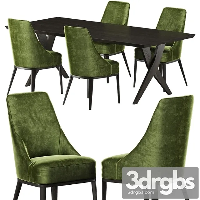 Stol Softhouse Crossing Stul Softhouse Flavia 3D Model Download