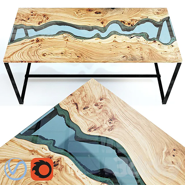 Stol_01 Dining (loft) of 233 model 3D Model Stol_01 Dining (loft) of 233 model 3D Model