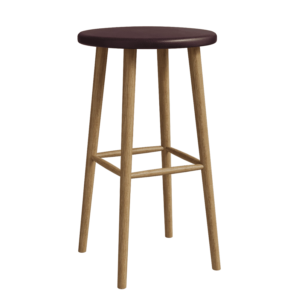 Stolab – Bar stool Miss Button 3D Model Stolab – Bar stool Miss Button 3D Model