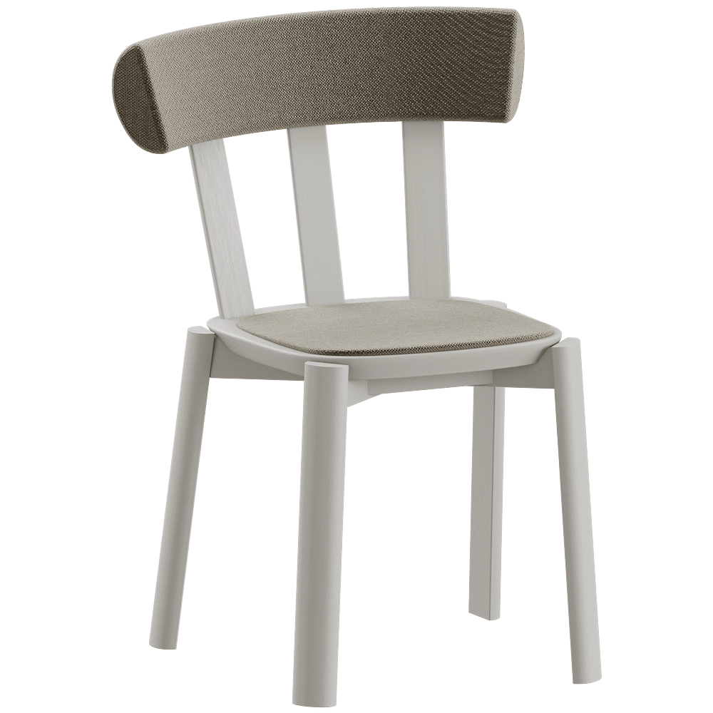 Stolab – Chair Alt upholstered 3D Model