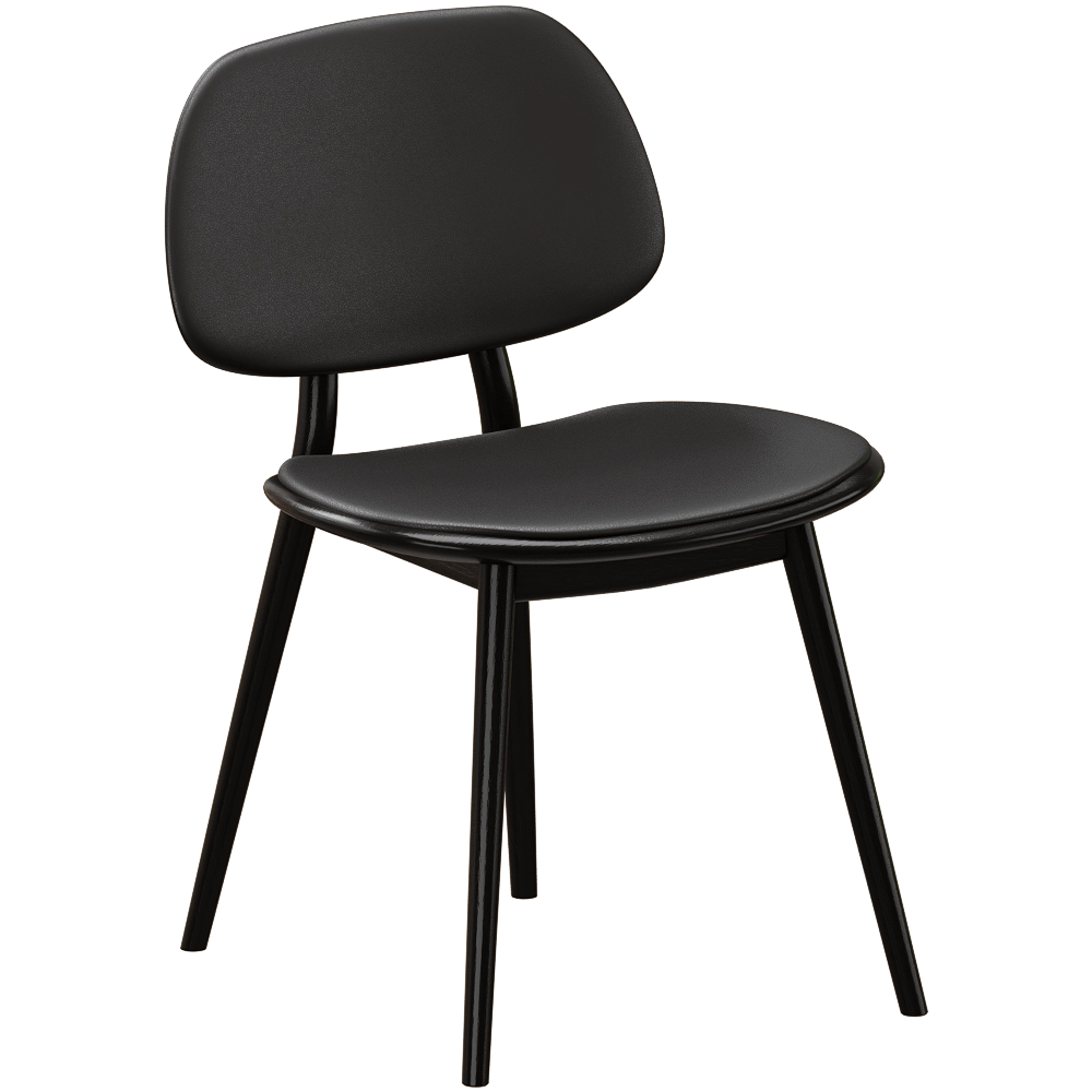 Stolab – Chair  Upholstered Seat  Birch 3D Model