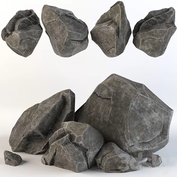 Stone 3D Model