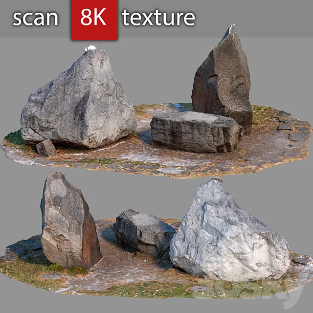 Stone 54 3D Model Stone 54 3D Model