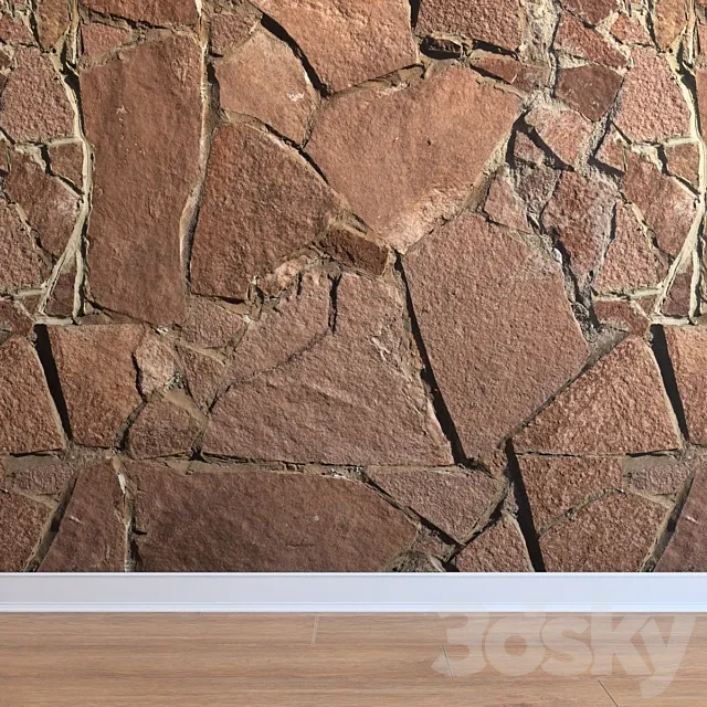 Stone Cladding (Stone_028) 3D Model