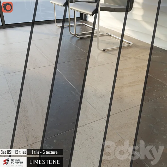 Stone Forever Set 05 3D Model Stone Forever Set 05 3D Model