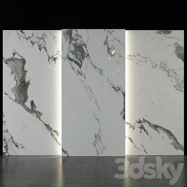Stone Marble set 103 3DModel