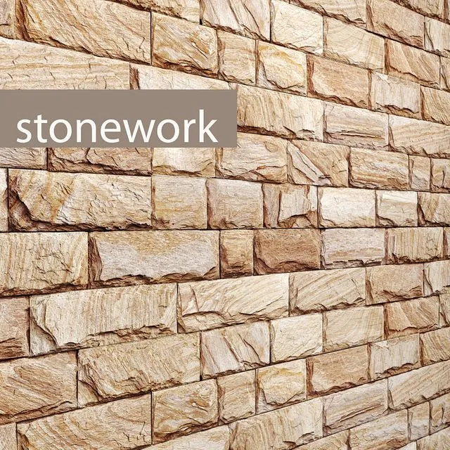 Stone masonry. slate stone stone wall wild stone 3D Model Stone masonry. slate stone stone wall wild stone 3D Model