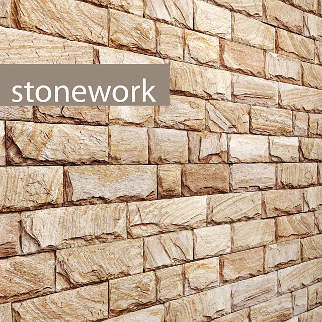 Stone. masonry. slate. stone. stone wall. wild stone 3DModel Stone. masonry. slate. stone. stone wall. wild stone 3DModel