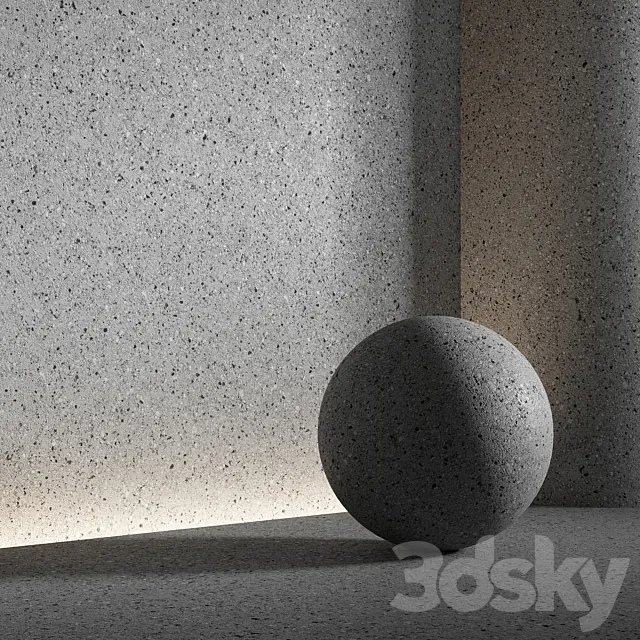 Stone material. 30. pbr. seamless 3DModel