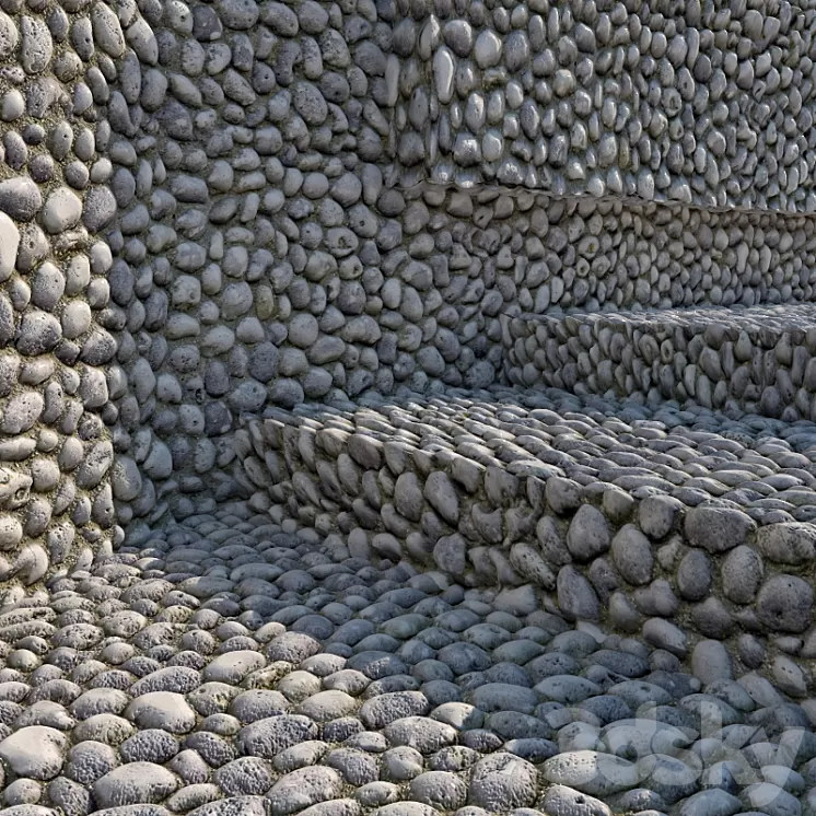 Stone "pebble" 3D Model