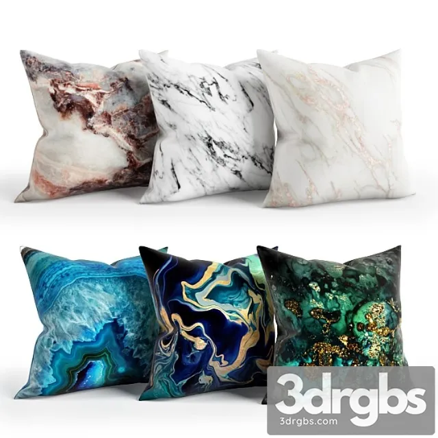 Stone Pillow Set 001 3D Model Download Stone Pillow Set 001 3D Model Download