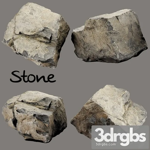 Stone Scan 2 3D Model Download