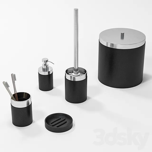 Stone set 3DModel Stone set 3DModel