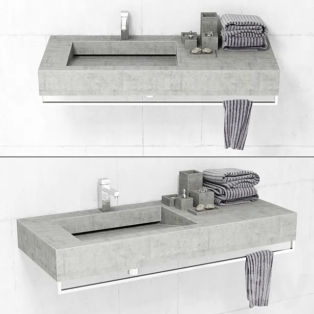 Stone sink _ Stone sink 3DModel Stone sink _ Stone sink 3DModel