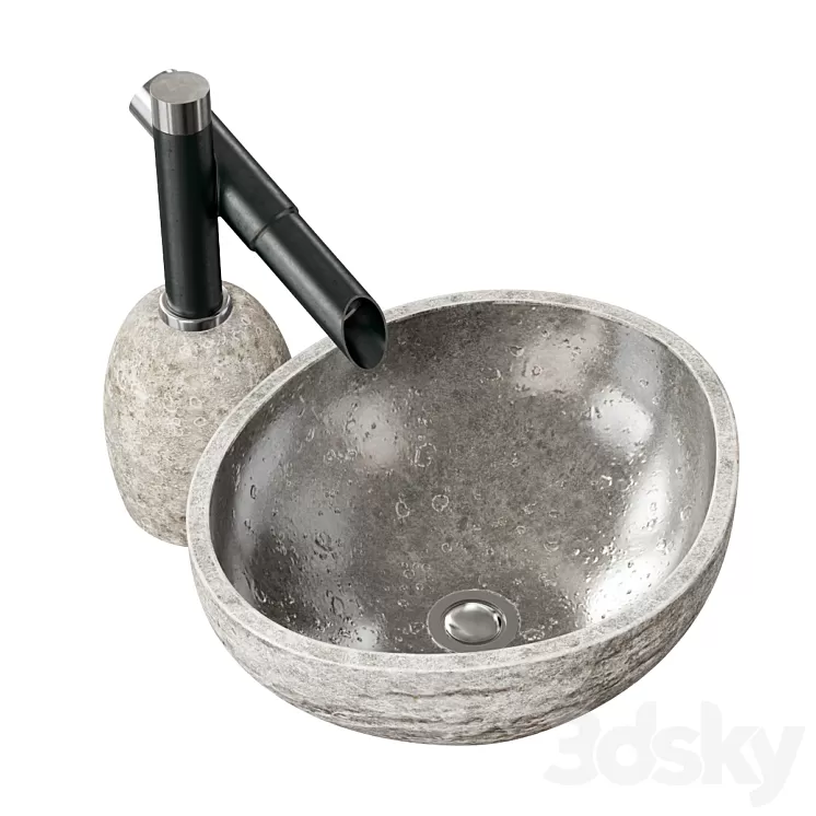 Stone sink / Stone sink 3D Model