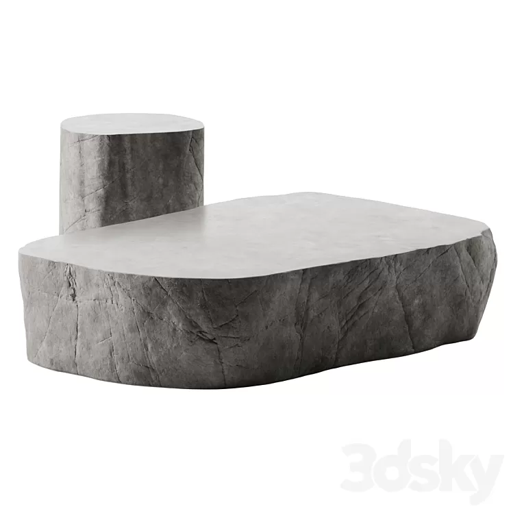Stone table 1 3D Model Stone table 1 3D Model