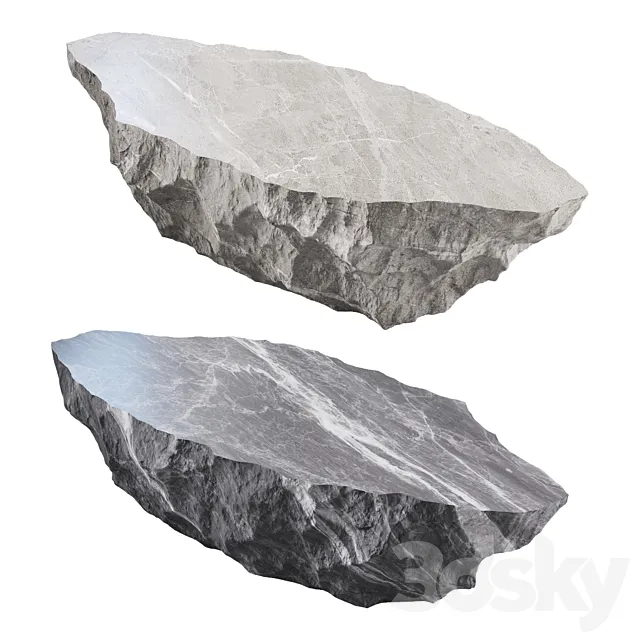 Stone table 3DModel