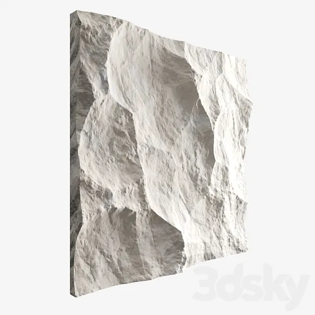 Stone wall 291 3D Model