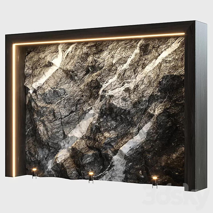 stone wall 3D Model stone wall 3D Model