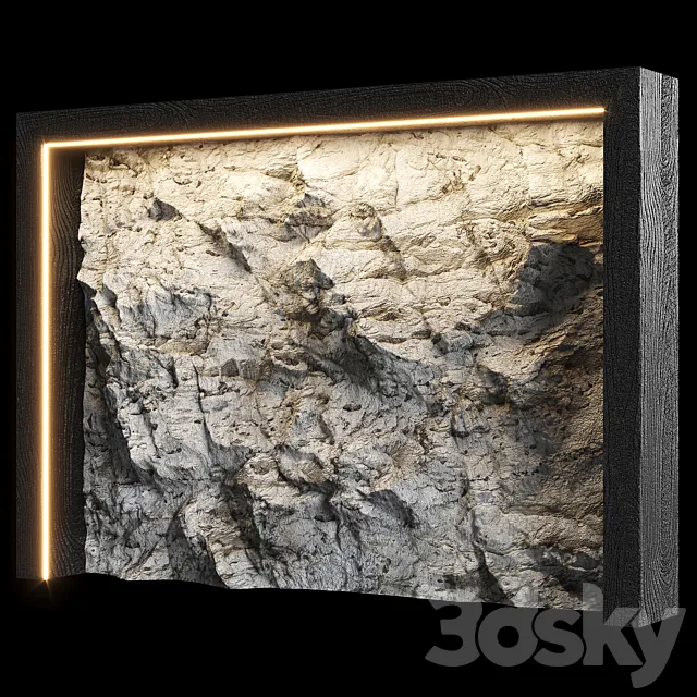 stone wall 3D Model stone wall 3D Model