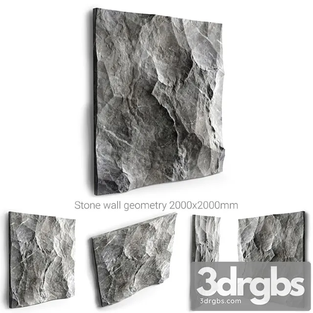 Stone Wall 3D Model Download