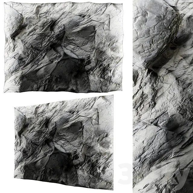 Stone wall No. 4 3DModel Stone wall No. 4 3DModel