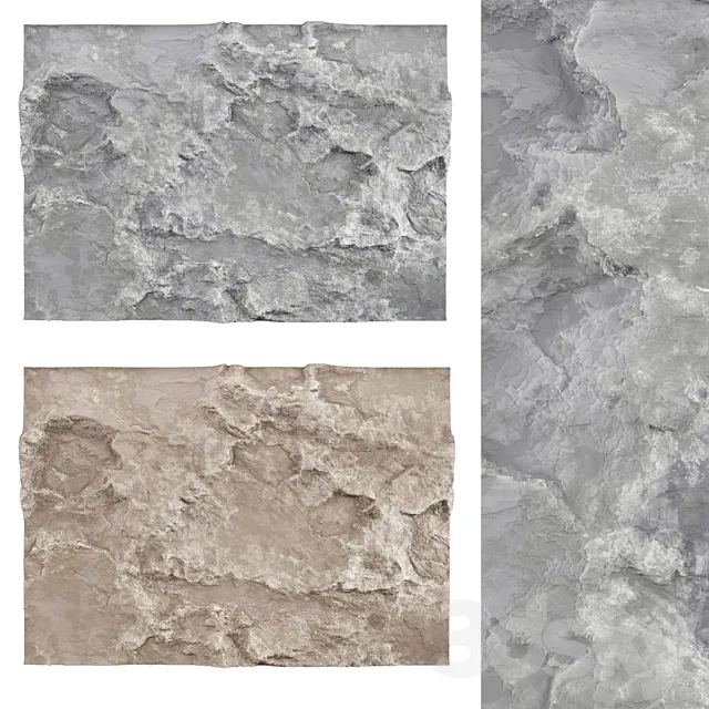 Stone wall No. 5 3DModel Stone wall No. 5 3DModel