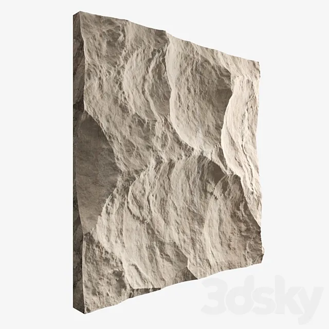Stone wall_13 3D Model