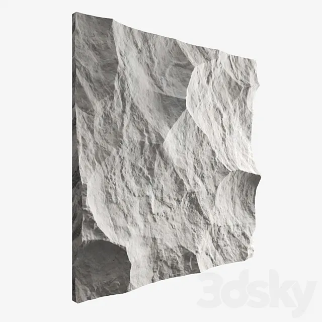 Stone wall_84 3D Model
