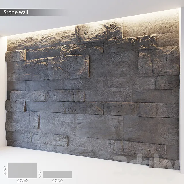 Stone_wall 3DModel