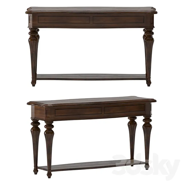 Stoneford console table 3D Model