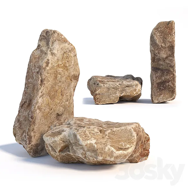 Stones 142 3DModel Stones 142 3DModel