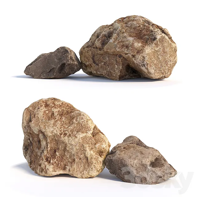 Stones 143 3D Model Stones 143 3D Model