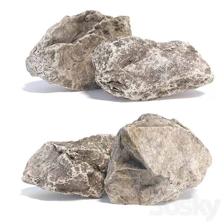 Stones 232 3D Model