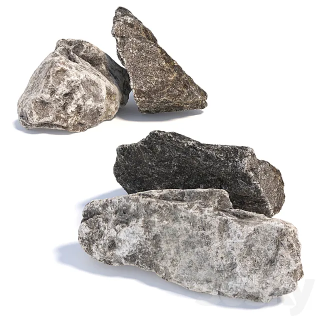 Stones 233 3DModel Stones 233 3DModel